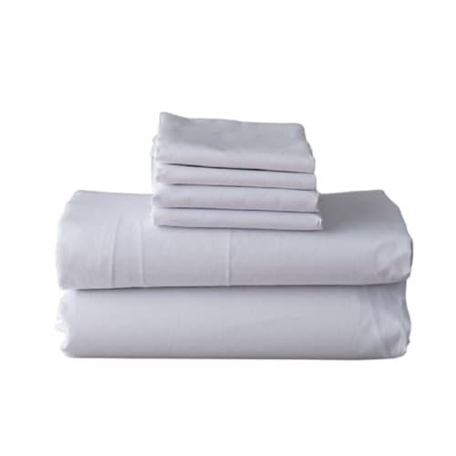 Thomaston T200 Blend 60 Cotton/40 Polyester, King Pillowcase, 42x46, White